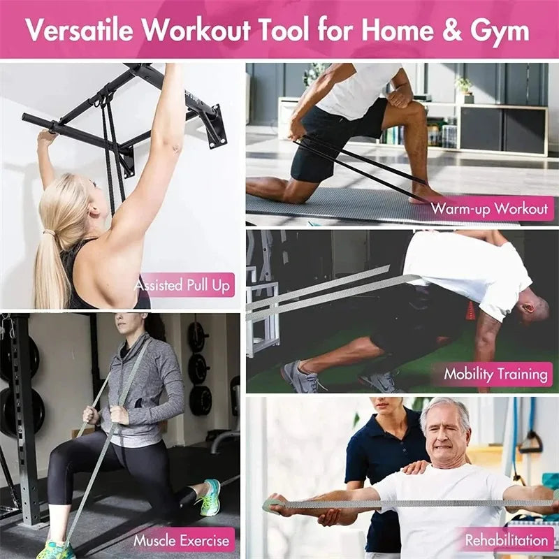 Long Resistance Bands for Working Out Fabric Resistance Band