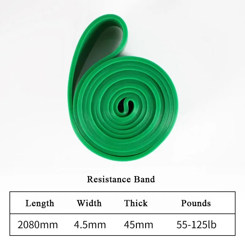 7-Level Resistance Bands Set for Pull Up Assistance