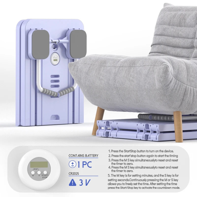 Multifunctional Abdominal Exercise Board Auto-Rebound Fitness