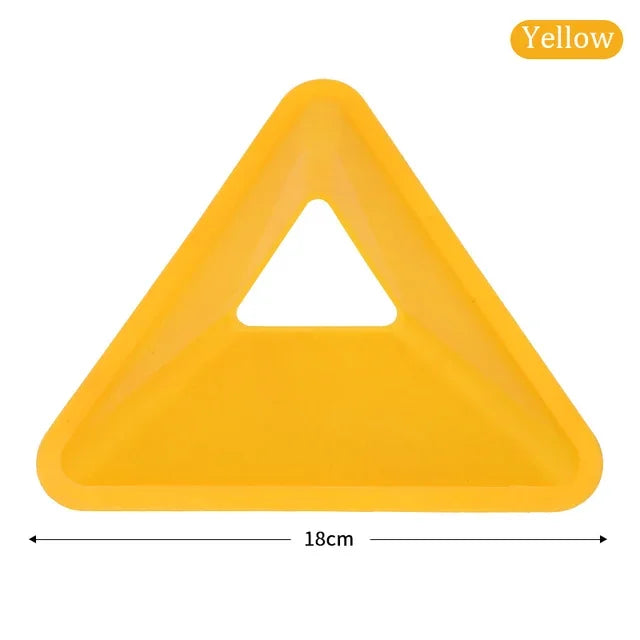 Random Color Soccer Training Cones Triangle Football Agility
