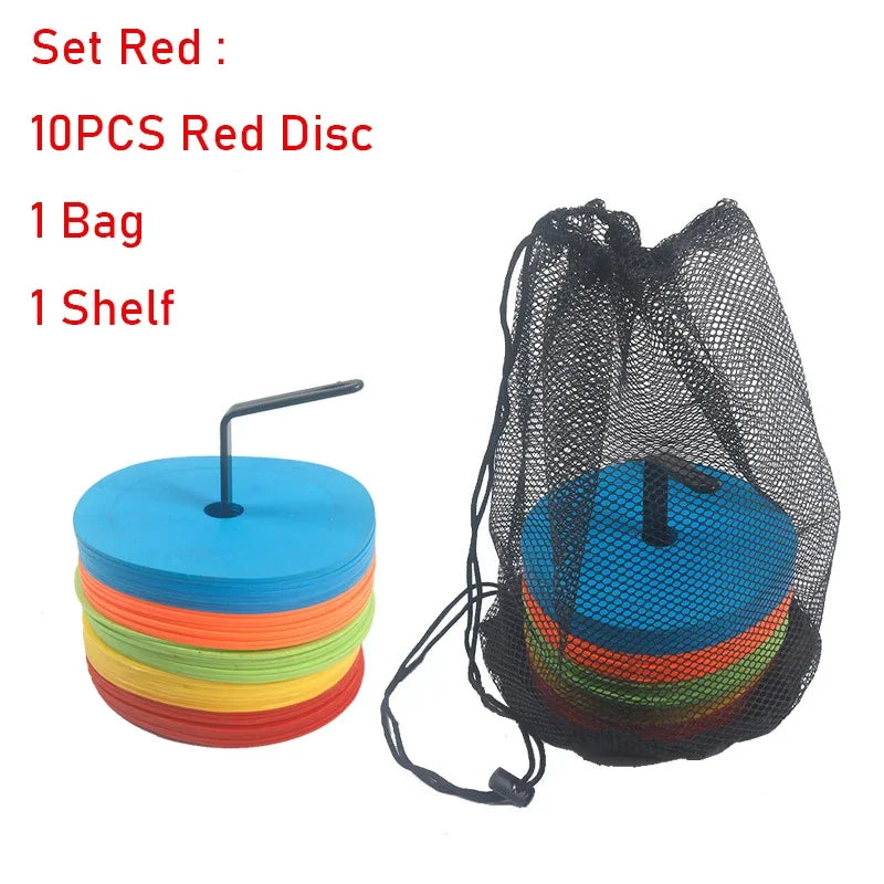 Soccer Flat Cones Marker Disc Basketball Sports Speed Agility