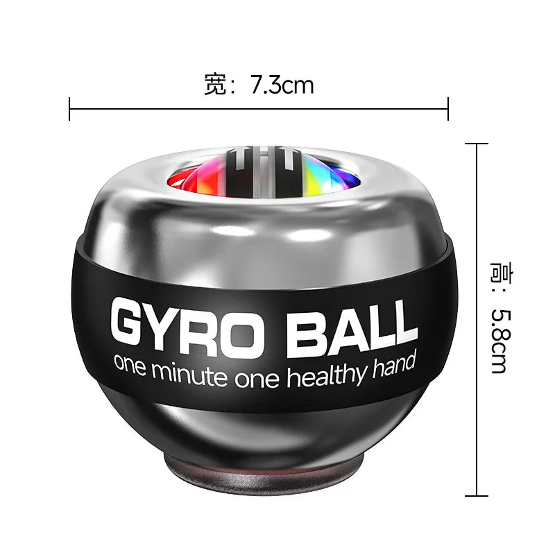 Magnetic Light Up Power Wrist Ball Gyro Finger