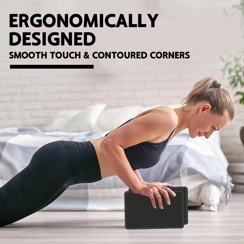 Yoga Building Blocks Cubes Pilates Bricks Reinforcement