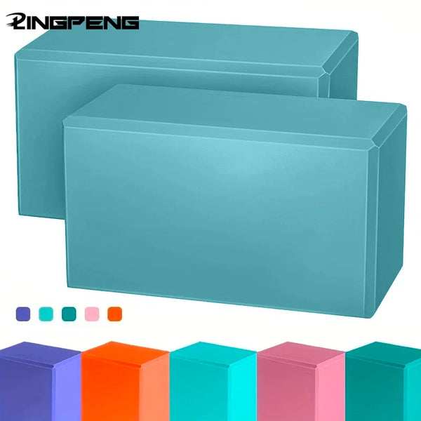 Yoga Blocks Gym Foam Brick Pilates Training Exercise