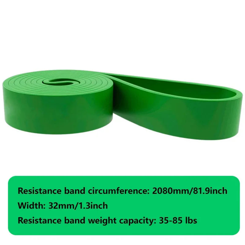 1Pc Fitness Resistance Band Tough Latex Elastic Pull-Ups