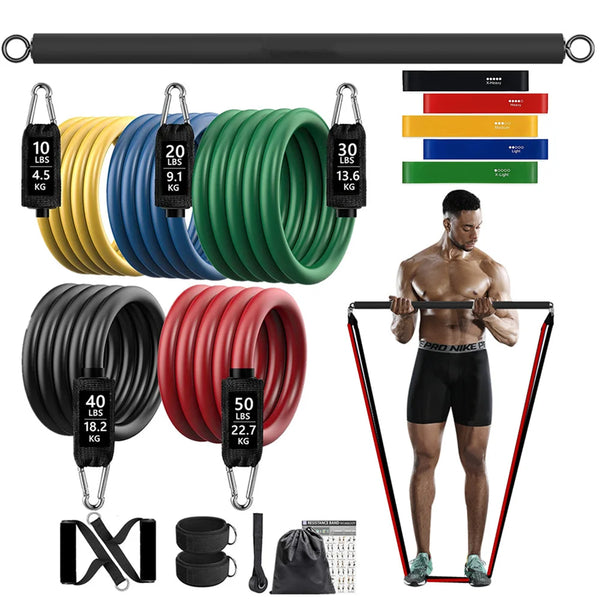 150lb Fitness Booty Resistance Elastic Band Workout