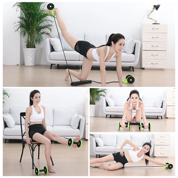 Ab Roller Wheel Exercise Equipment Abdominal Trainer