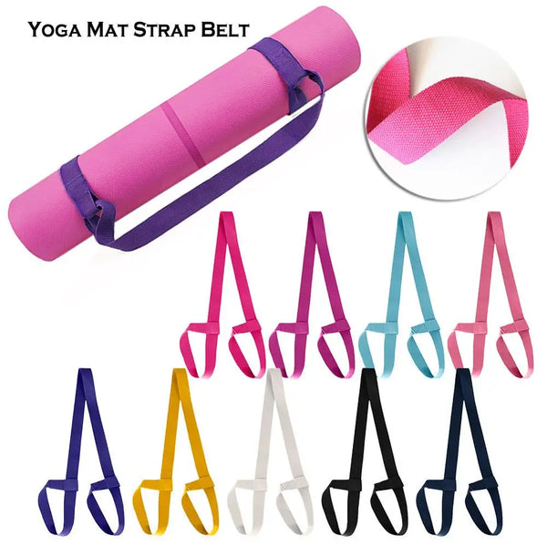 Adjustable Yoga Mat Belts Yoga Straps Exercise