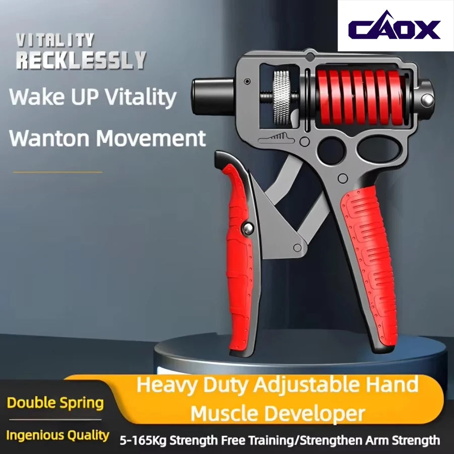 5-165Kg Adjustable Heavy Hand Grip Exercise Gripper