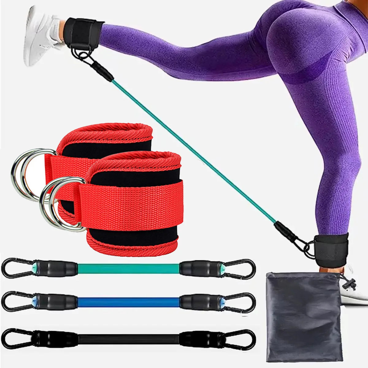 Resistance Band Set Workout Exercise Equipments