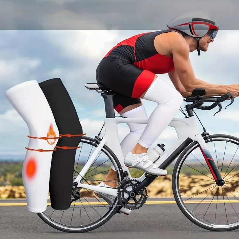 Summer Sun Protection Leg Cover High Elastic Knee Pad