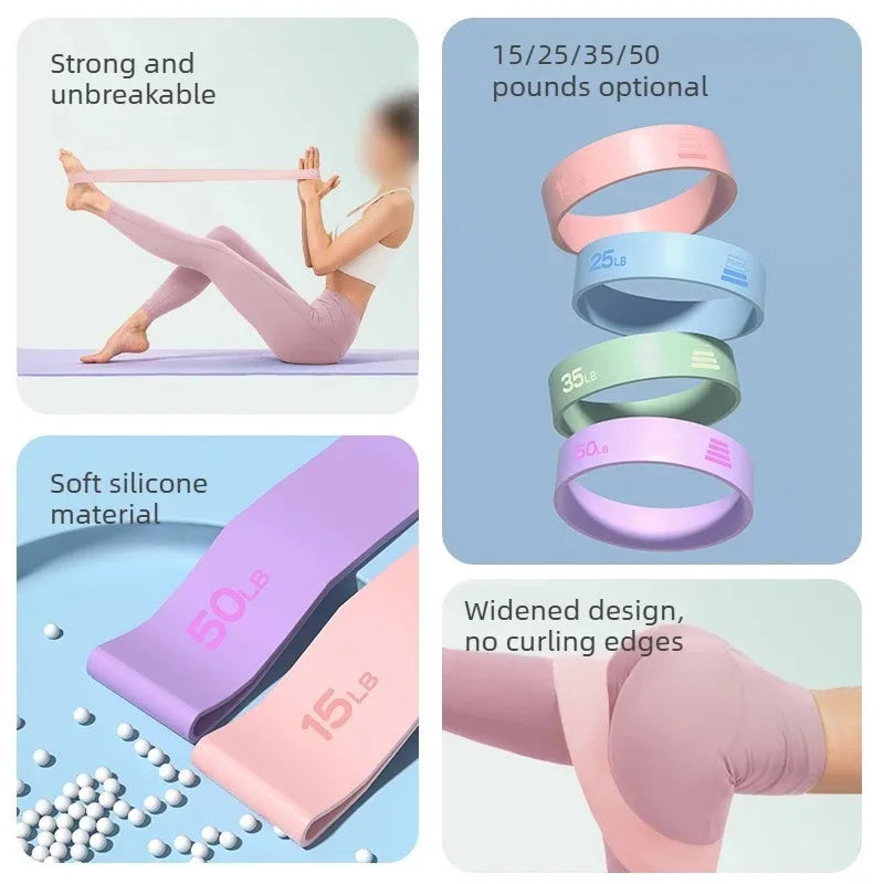 Yoga Elastic Ring Different Level Elastic Yoga Band