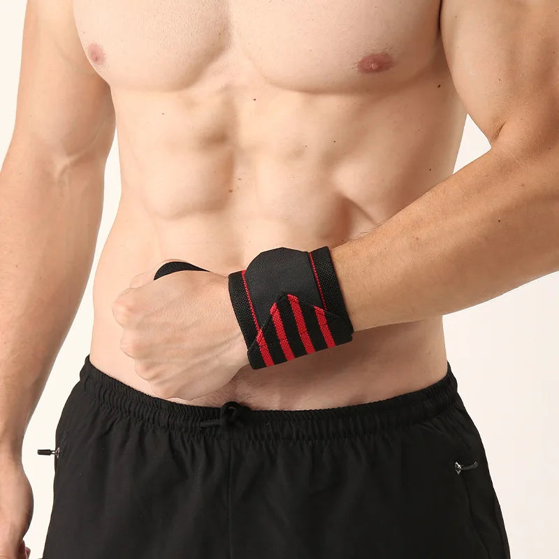Wristband Wrist Support Brace Straps Strength Weight Lifting