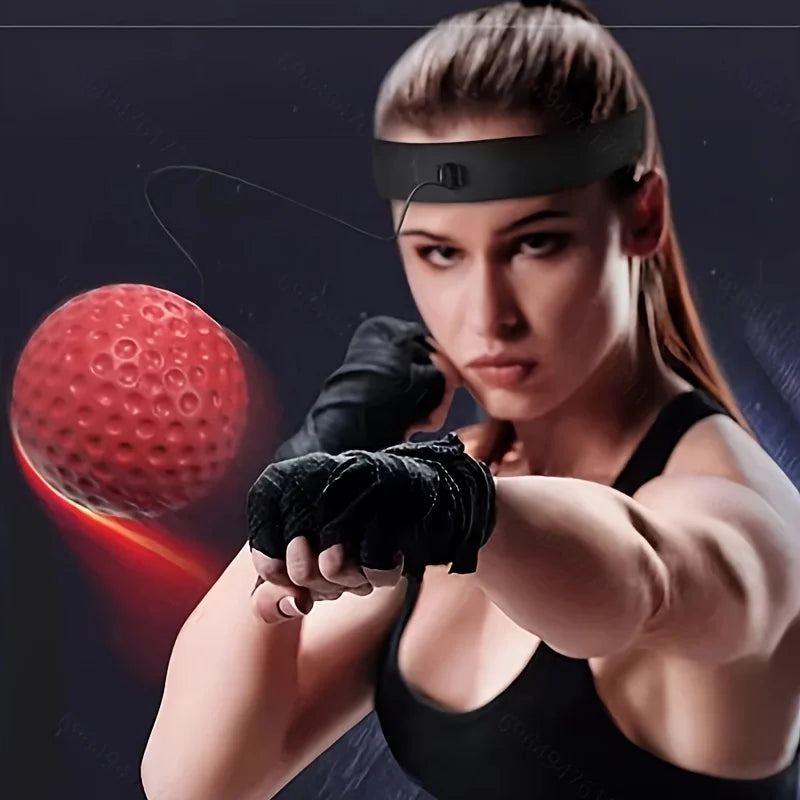 Head-Mounted Reaction Balls, Red Set