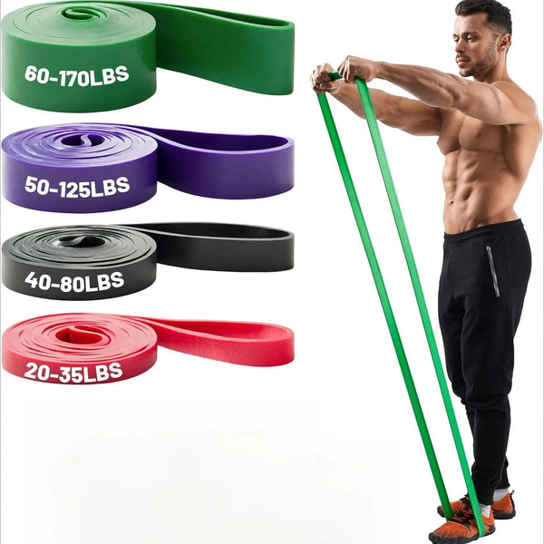 7-Level Resistance Bands Set for Pull Up Assistance