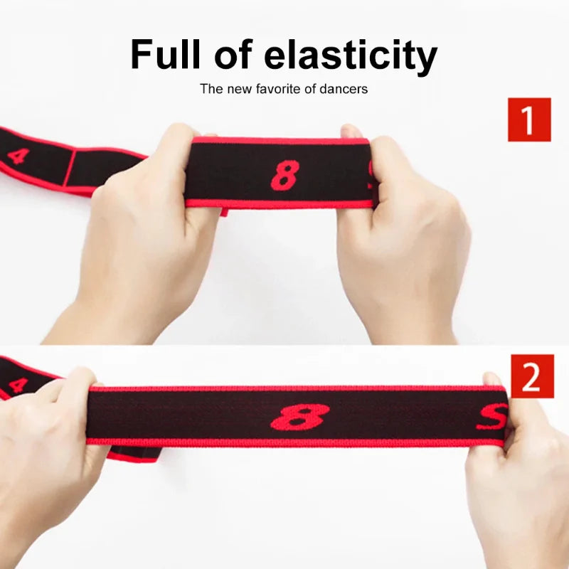8/10 Sections Dance Resistance Band Yoga Stretching