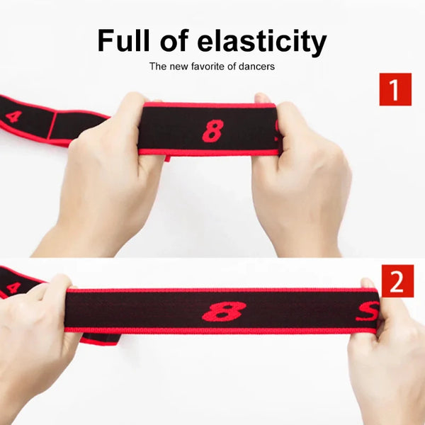 8/10 Sections Dance Resistance Band Yoga Stretching