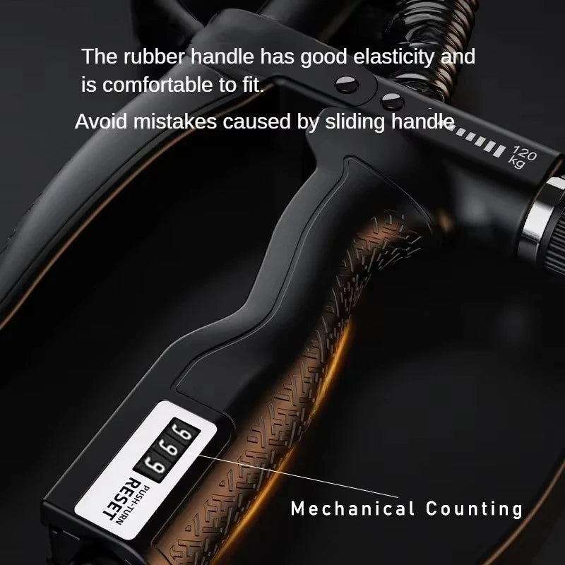 5-120Kg Handgrip Gym Fitness Men Adjustable Finger Trainer