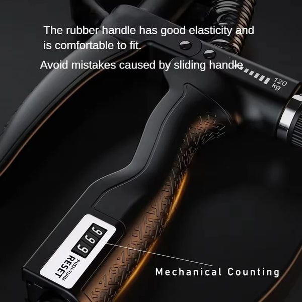 5-120Kg Handgrip Gym Fitness Men Adjustable Finger Trainer