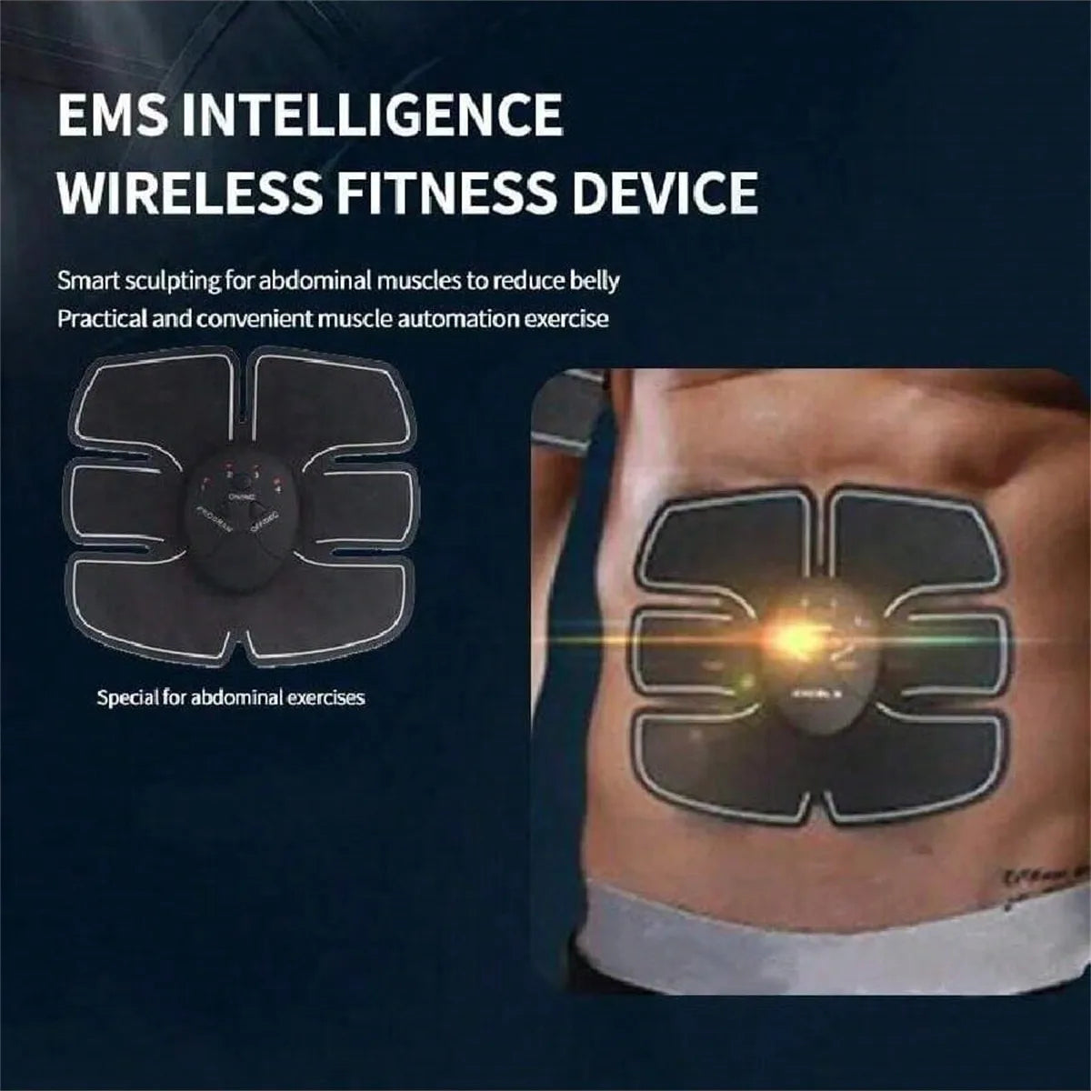 EMS Fitness Abdominal Device Rechargeable Exercise