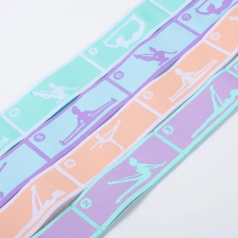 8 Dance Training Segmented Band Stretching Belt