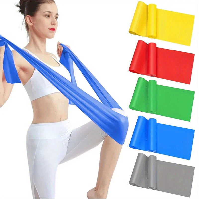 Yoga Resistance Bands TPE Elastic Stretch Bands