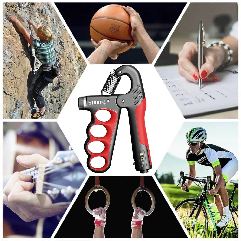 5-100Kg Adjustable Heavy Gripper Fitness Hand Exerciser