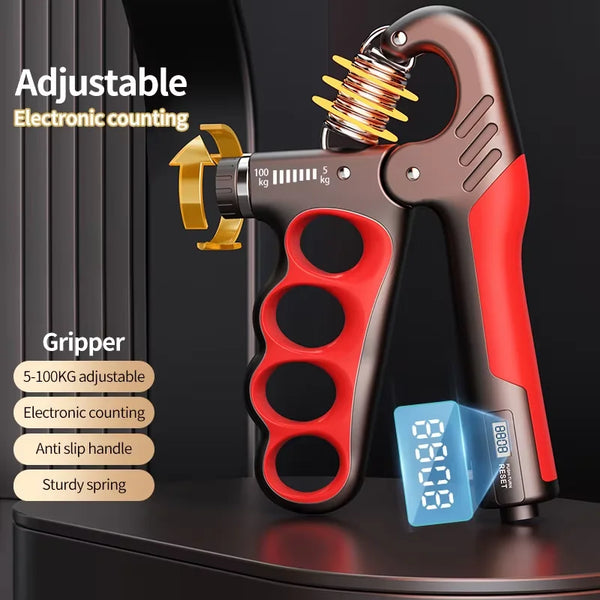 5-100Kg Adjustable Heavy Gripper Fitness Hand Exerciser