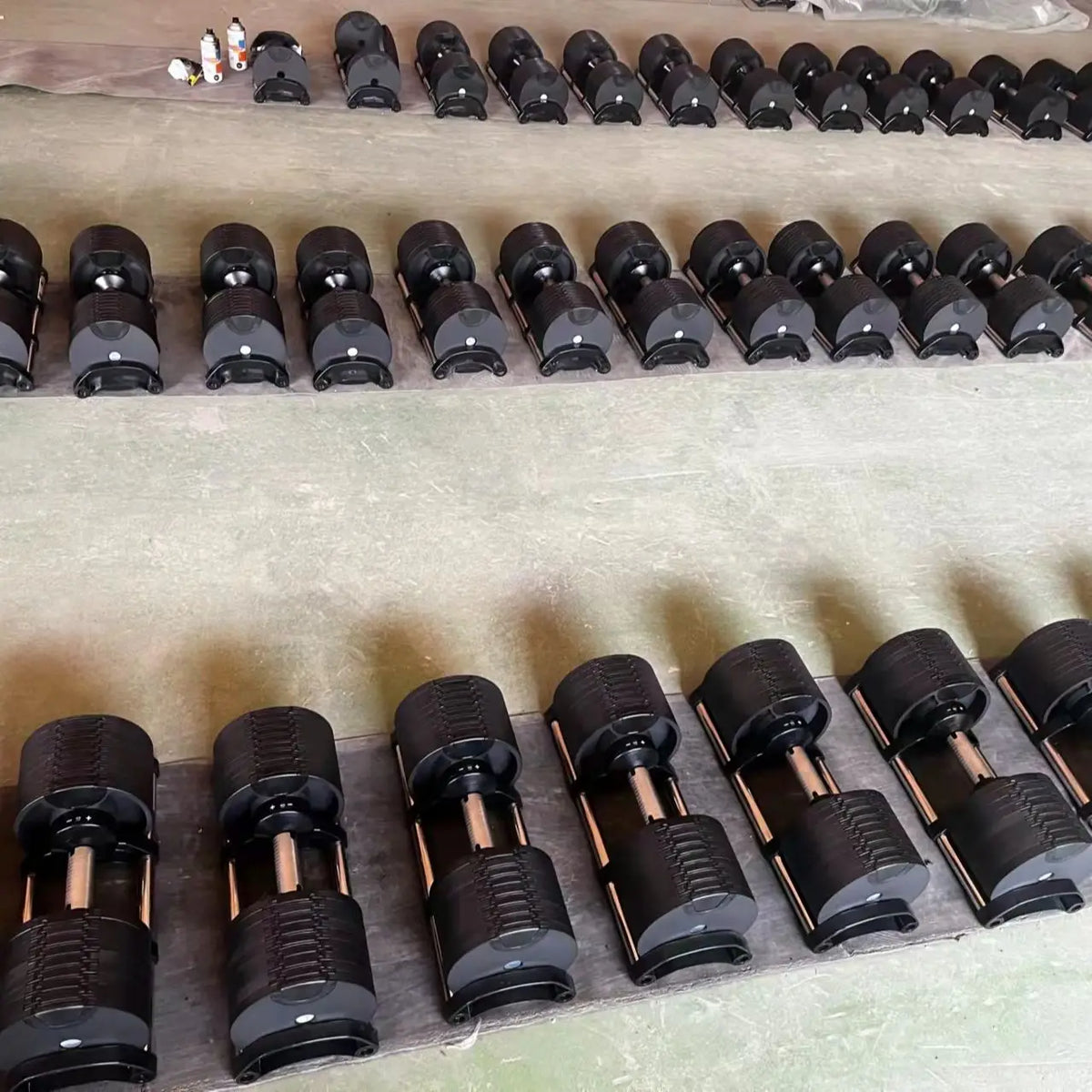 Adjustable Dumbbell Pair Home Gym Weight Set