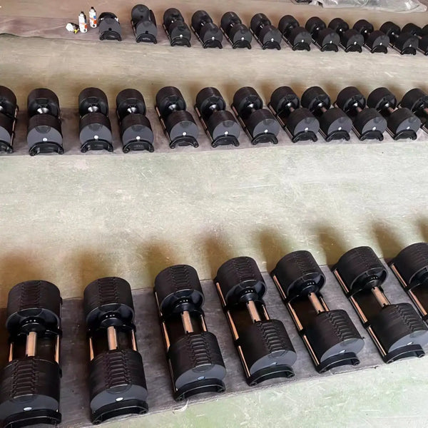 Adjustable Dumbbell Pair Home Gym Weight Set