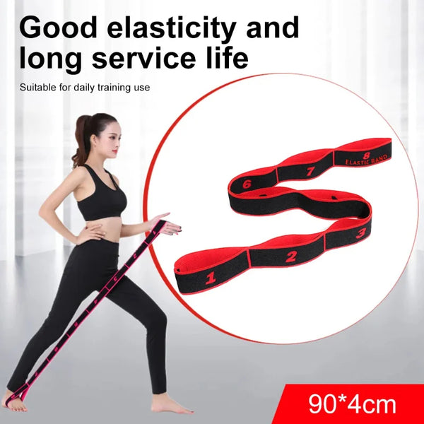8/10 Sections Dance Resistance Band Yoga Stretching