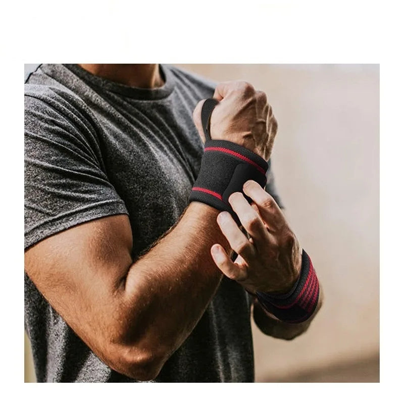Wristband Wrist Support Brace Straps Strength Weight Lifting