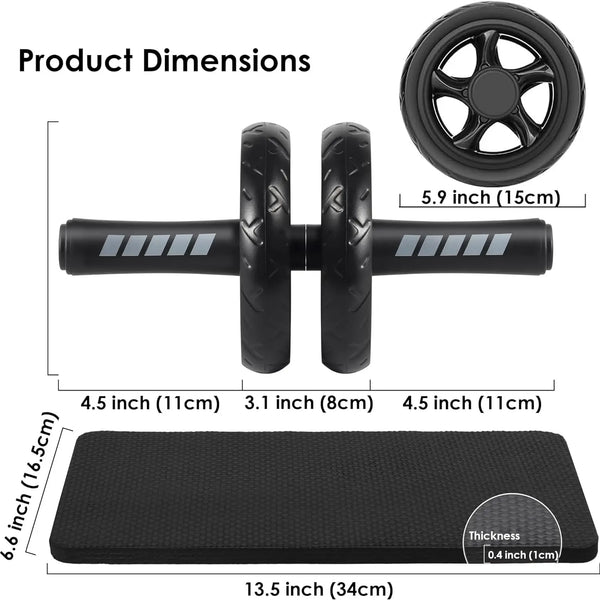 Ab Roller for Abdominal Exercise Machine, Abs Workout