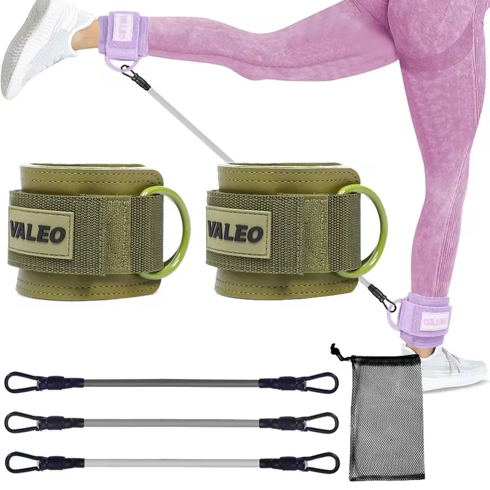 Gym Ankle Bands Ankle Resistance Bands Lower Workout