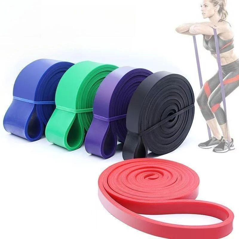1PC TPE Fitness Resistance Bands Pull Up Assist Band
