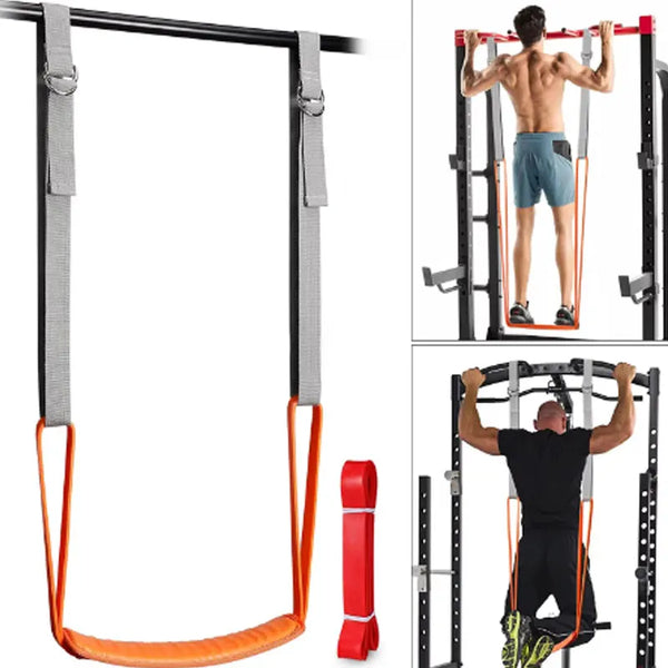 Bar pull up power band adjustable training assistance band