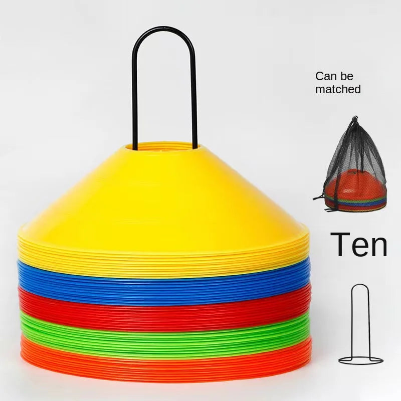 Football Training Logo Disc Round Mouth Logo Disc  Obstacle