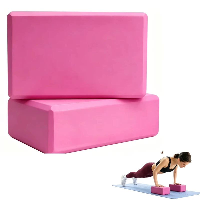 Yoga Building Blocks Cubes Pilates Bricks Reinforcement
