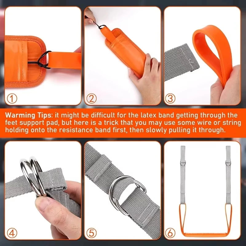 Bar pull up power band adjustable training assistance band