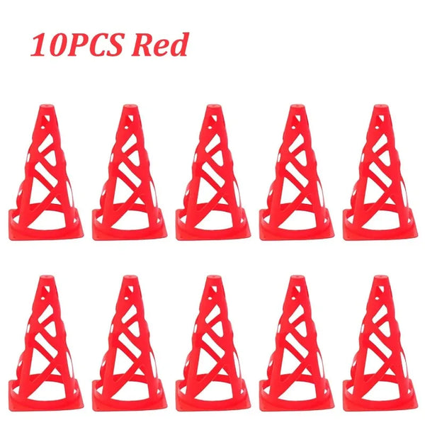 23CM Football Training Cones Soccer Sign Bucket Barrier