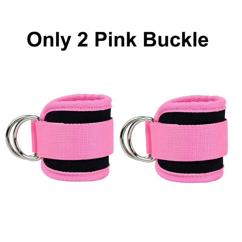 Fitness Workout Exercise Resistance Band Set Ankle Straps