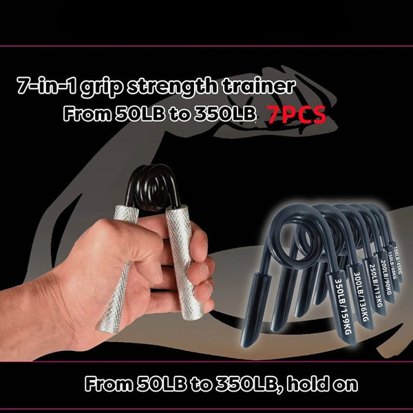 50-350LBS Metal Hand Grip Heavy Duty Resistance
