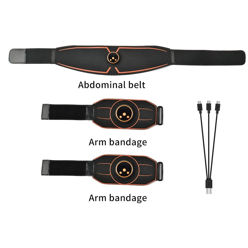 Abs Belt Abdominal Trainer EMS Muscle Stimulation