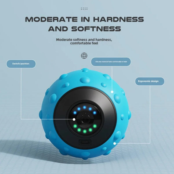 New Vibrating Massage Ball Electric Fascia Ball