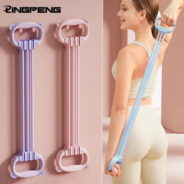 Stretch Strap Yoga 6 Ropes Adjusted Tensioner Yoga