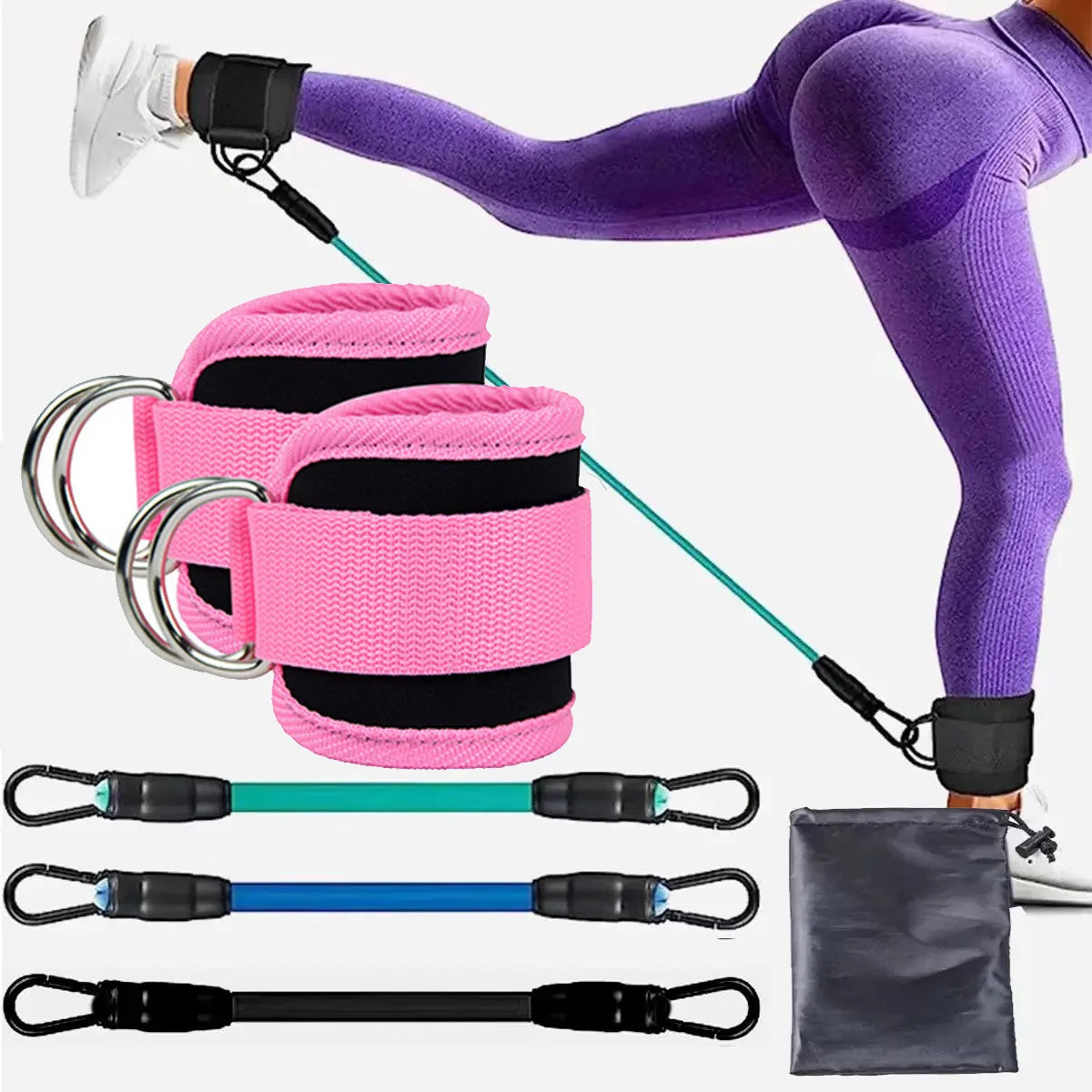 Resistance Band Set Workout Exercise Equipments