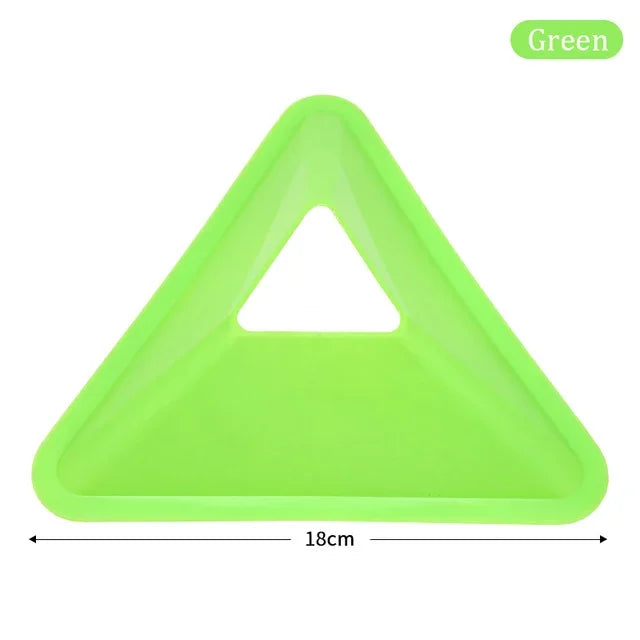 Random Color Soccer Training Cones Triangle Football Agility