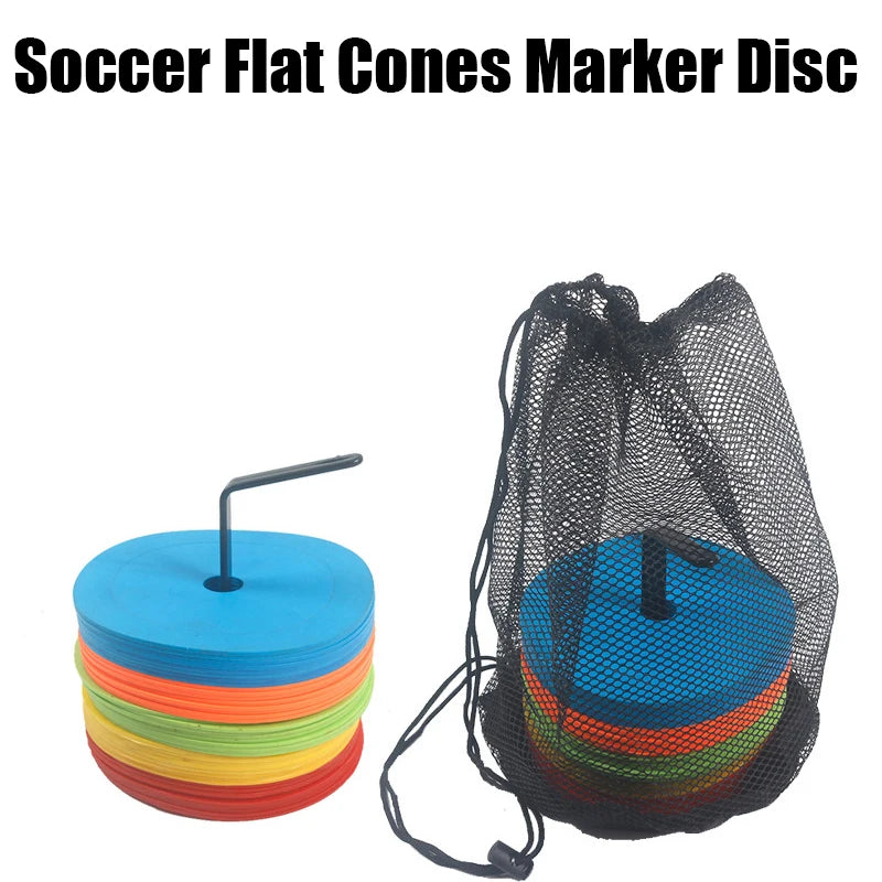 Soccer Flat Cones Marker Disc Basketball Sports