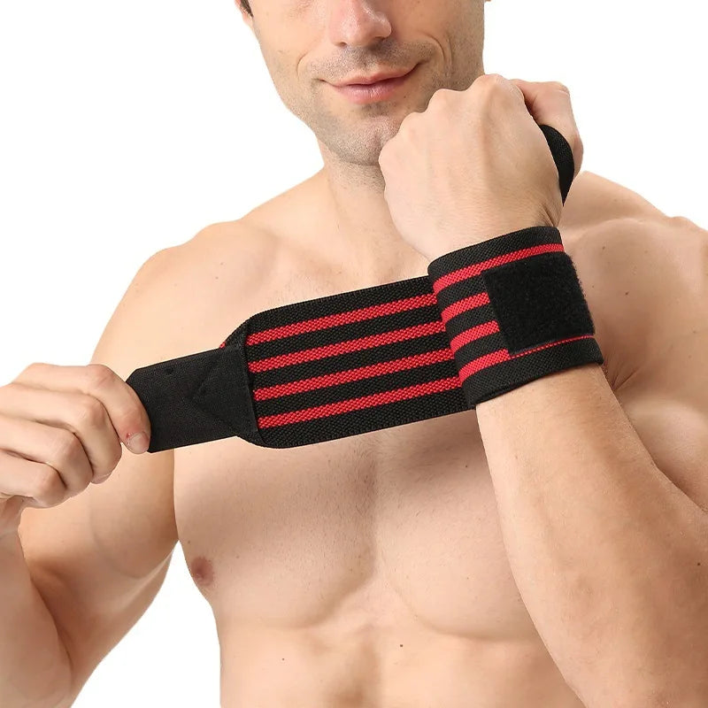 Wristband Wrist Support Brace Straps Strength Weight Lifting