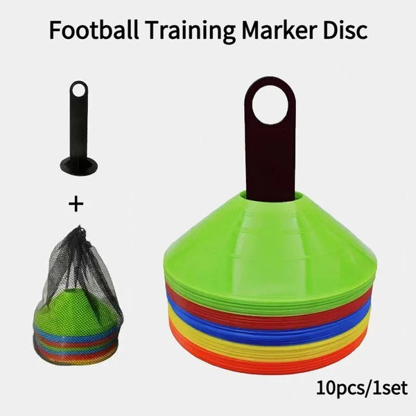 Soccer Disc Cones Set Soccer Training Pro Agility Discs